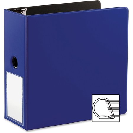 BUSINESS SOURCE 5 in. Ring Binder - Navy Blue BSN33123